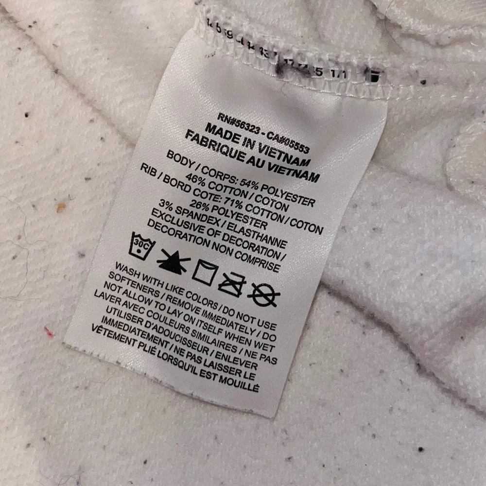 Nike Crewneck Sweatshirt White sz XL - Picture 8 of 9